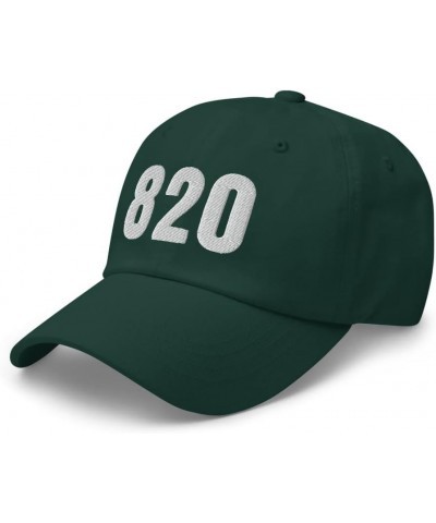 820 Hat Oxnard CA Hat Mobile Telephone Area Code 820 Dad Cap Embroidered Dad Hat Baseball Cap Spruce $17.73 Baseball Caps