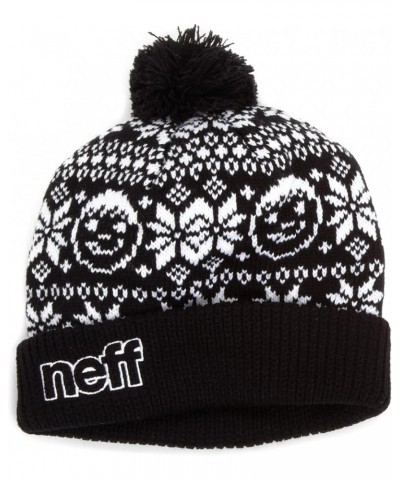 Men's Jens Beanie-Black Black $10.77 Skullies & Beanies