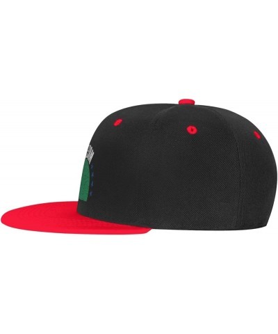 The Benin Flag and Freedom Baseball Cap for Men Women Snapback Hat Adjustable Flat Bill Hats Red $12.85 Baseball Caps