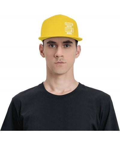 Straight Outta Gods Word Funny Religion Jesus Christian Baseball Cap Men Trucker Hat Women Dad Hat Ponytail Hat Black Yellow ...