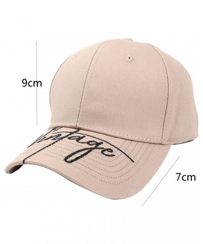 Embroidered Letters Hat Women Backs Caps for Men Mesh Baseball Hat Running Cap Men Womens Caps and Hats $9.32 Baseball Caps