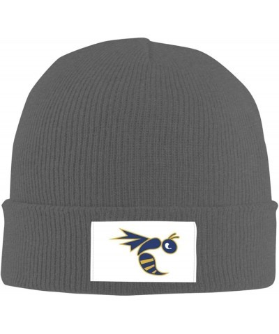 Emory & Henry College Logo Stretch Beanie Knit Hat for Men Women Winter Fall Spring Warm Cap Deep Heather $14.15 Skullies & B...