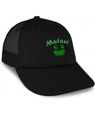 Custom Trucker Hat Baseball Cap Mutant Mythical Creatures Creature Cotton Fairy Dad Hats for Men & Women Black Design Only $1...