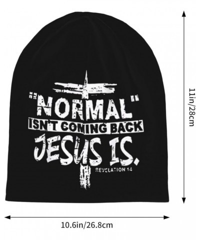 Jesus Christian Faith Cross Beanie Slouchy Knit Hat Caps Soft Warm Cap Cuffed Summer Skull Cap Painting $12.17 Skullies & Bea...