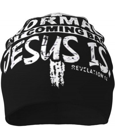 Jesus Christian Faith Cross Beanie Slouchy Knit Hat Caps Soft Warm Cap Cuffed Summer Skull Cap Painting $12.17 Skullies & Bea...