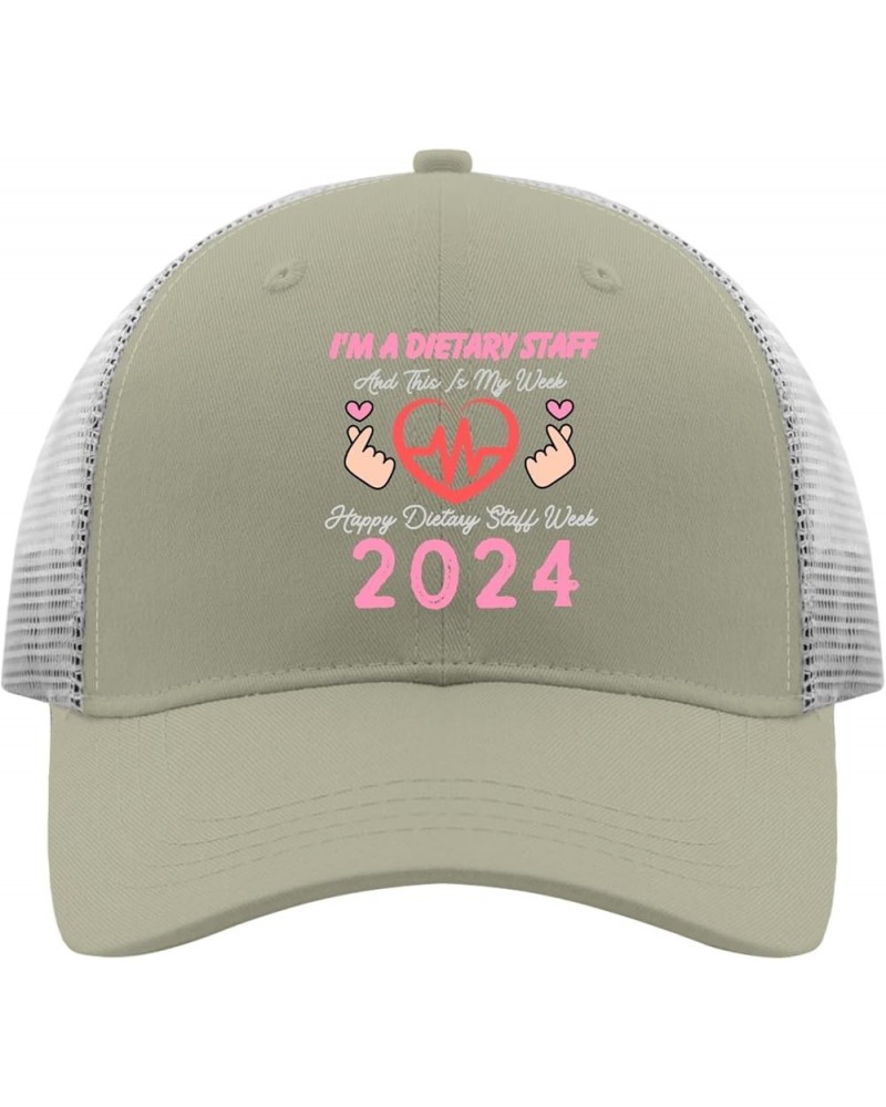 I'm A Nurse and This Is My Week Happy Nurse Week 2024 Hats Men Hat Apricot Dad Hats for Men Gifts for Boyfriends Apricot $8.6...