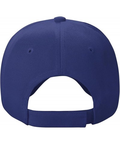 Cahto Flag Baseball Cap for Men Women Dad Hat Classic Adjustable Golf Hats Blue $10.06 Baseball Caps