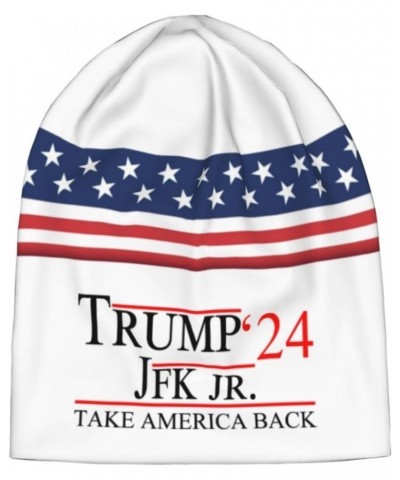 Trump-JFK-Jr-2024 Gifts for Women Men Knit Beanie Hat for Women Winter Soft Warm Knitted Skull Beanies Cap Hedging Hat Black ...