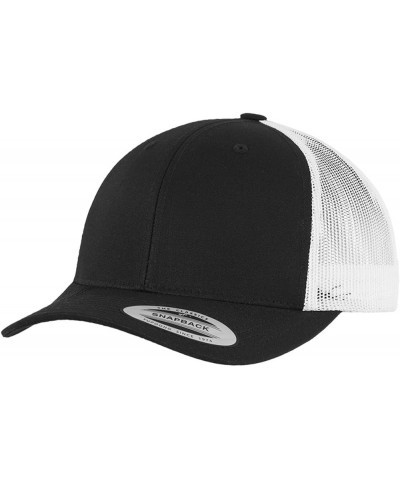 Men's Trucker Black/White $15.18 Baseball Caps