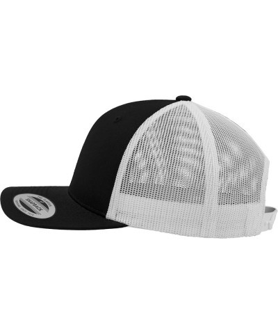 Men's Trucker Black/White $15.18 Baseball Caps