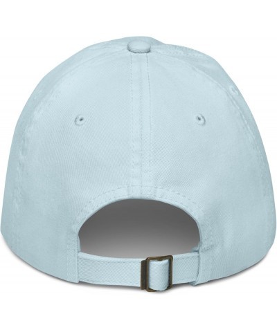 Winking Anime Eyes and Kanji Adjustable Baseball Hat Baby Blue $16.19 Baseball Caps