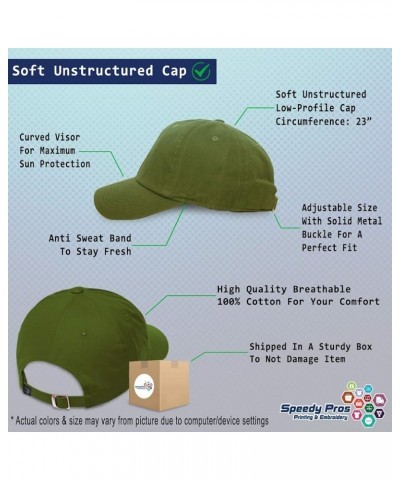 Soft Baseball Cap These are The Days Cotton Dad Hats for Men & Women Olive Green $14.27 Baseball Caps