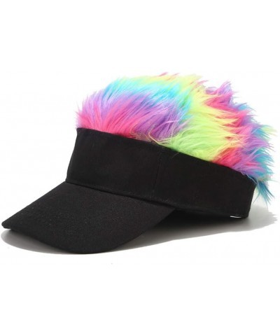 Sunhat Women Multicolour Wrap Baseball Cap Head Women Wig Scarf and Cap Baseball Caps Shawl Or Scarf Black $8.57 Rain Hats