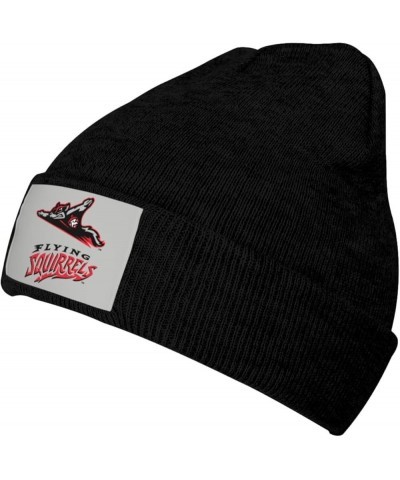 R-Ichmond Flying S-Quirrels Stretch Beanie Knit Hat for Men Women Winter Fall Spring Warm Cap Black $11.51 Skullies & Beanies