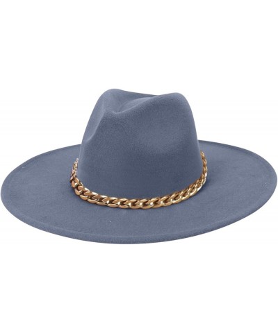 Fashionable Fedora Fedoras Men Wide for Women Dress Hat Women's and Hats Baseball Caps Casual Cap Navy 4 $9.67 Fedoras