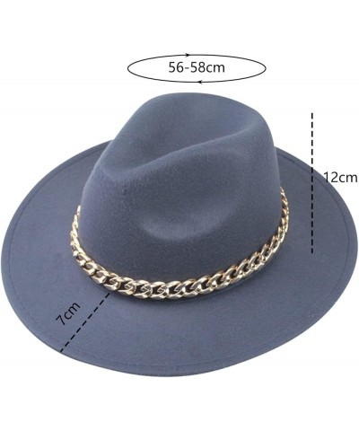 Fashionable Fedora Fedoras Men Wide for Women Dress Hat Women's and Hats Baseball Caps Casual Cap Navy 4 $9.67 Fedoras