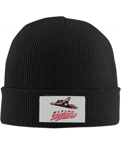 R-Ichmond Flying S-Quirrels Stretch Beanie Knit Hat for Men Women Winter Fall Spring Warm Cap Black $11.51 Skullies & Beanies