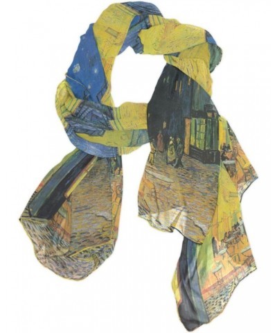 Women's Scarf Van Gogh Street Starry Sky Shawls and Wraps Winter Warm Long Large Scarves $10.74 Scarves