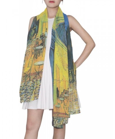 Women's Scarf Van Gogh Street Starry Sky Shawls and Wraps Winter Warm Long Large Scarves $10.74 Scarves