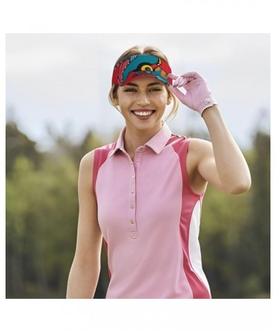 Mens Womens Sun Visors with UV Protection Sports Sun Visor Hats Golf Cap Color 553 $9.84 Visors