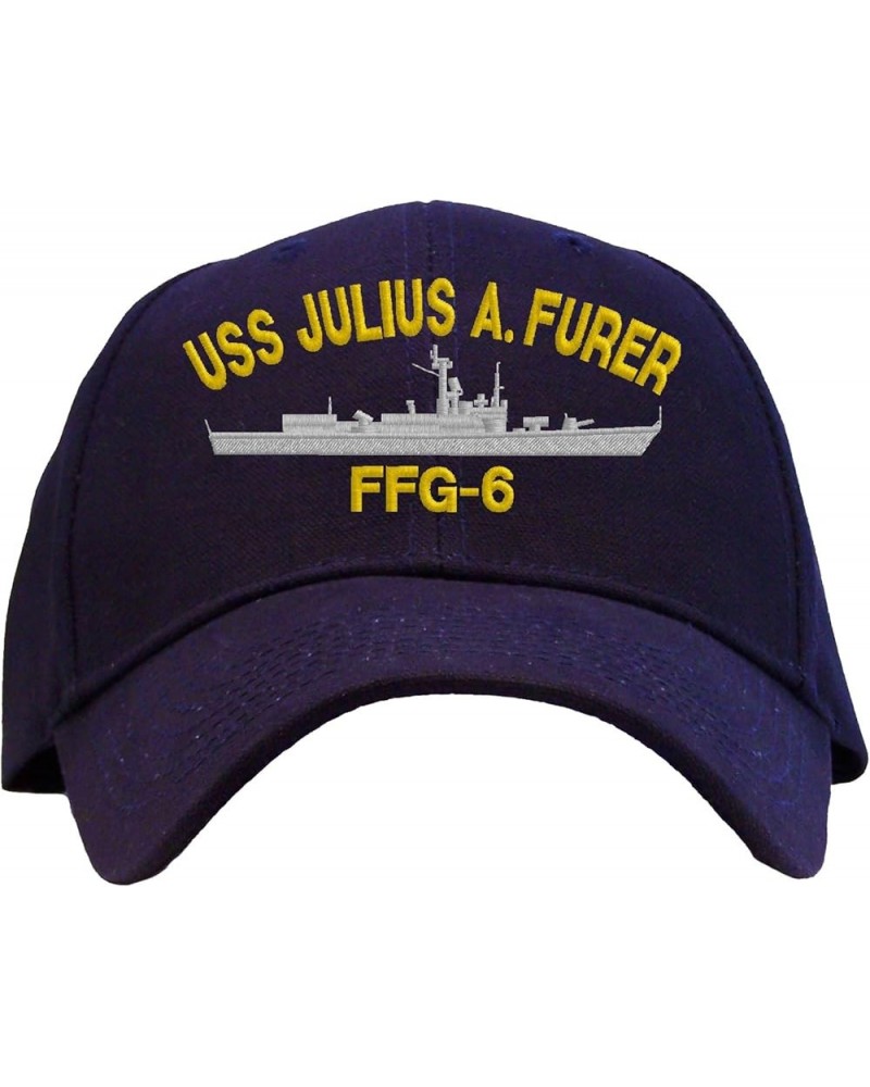 USS Julius A. Furer FFG-6 Embroidered Pro Sport Baseball Cap A Navy $14.51 Baseball Caps