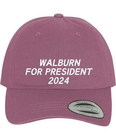 Walburn for President 2024 - Comfortable Dad Hat Baseball Cap Pink $15.64 Baseball Caps