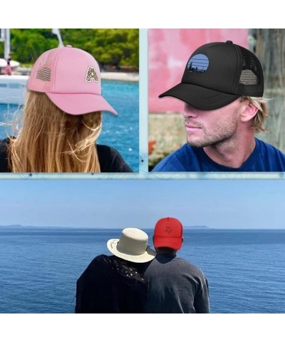 Custom Baseball Cap Bulk Custom Trucker Hats for Men Women,Design Your Own Baseball Hat 3-pink $7.63 Sun Hats