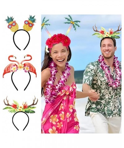 Hair Hoop Headwear For Party Headband Party Cactus Flamingo Theme Gathering Headwear For Women D $5.23 Headbands