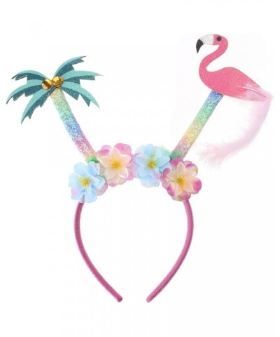 Hair Hoop Headwear For Party Headband Party Cactus Flamingo Theme Gathering Headwear For Women D $5.23 Headbands