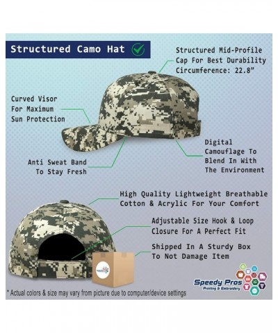 Custom Camo Baseball Cap Missouri Red Flag Stars Love Cotton Pixel Camo Design Only $17.59 Baseball Caps