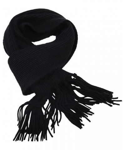 Winter Solid Kint Feel Pashmina Shawls Wraps Ladies Light Scarf Warm Scarves Womens Long Shawl Wraps Sheer Head Black $13.75 ...