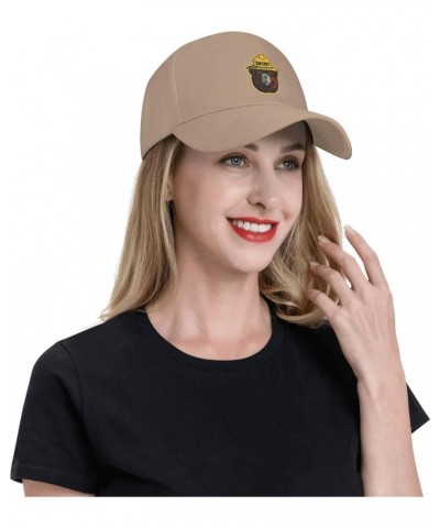 Smokey The Bear Baseball Cap Men Women - Classic Trucker Hat Adjustable Plain Hat Black Natural $14.47 Baseball Caps