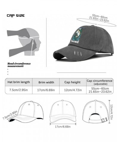 Mens Hat Fishing Fitted Golf Caps for Women's Tennis Caps Trendy I'd Rather be fishings Sun Hats Dark Grey $7.95 Baseball Caps