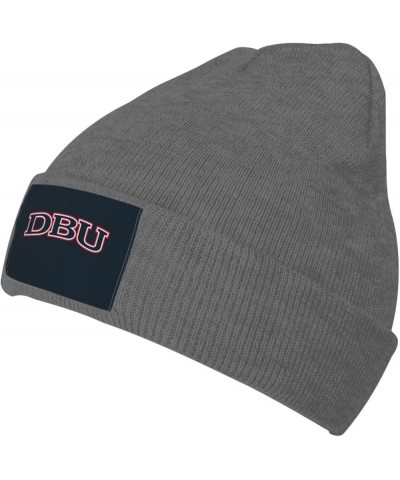 Dallas Baptist University Logo Classic Warm Winter Knit Cap Fleece Lined Beanie Hat Deep Heather $9.38 Skullies & Beanies