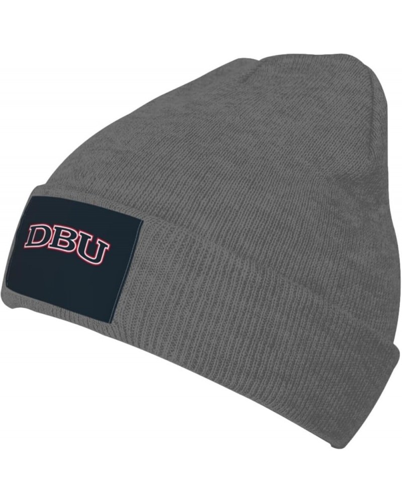 Dallas Baptist University Logo Classic Warm Winter Knit Cap Fleece Lined Beanie Hat Deep Heather $9.38 Skullies & Beanies