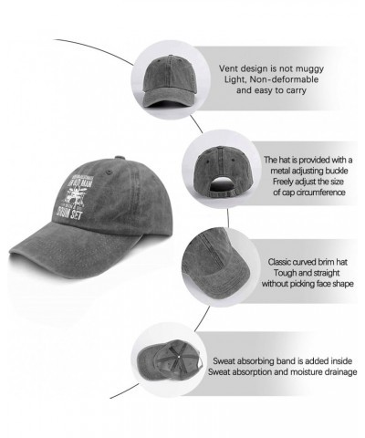 Never Underestimate an Old Man with A Drum Set Hats Gifts for Women Hat for Women Mens Pigment Black Pigment Gray $11.03 Cowb...