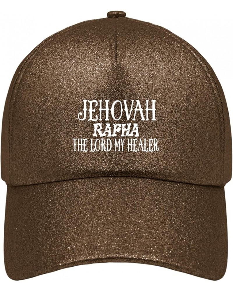 Hats for Men Jesus jehovvah rapha The Lord My Healer Baseball Cap Women Music hat Gifts for Daughter Golf Cap Suitable Coffee...