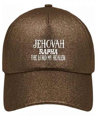 Hats for Men Jesus jehovvah rapha The Lord My Healer Baseball Cap Women Music hat Gifts for Daughter Golf Cap Suitable Coffee...