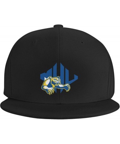 Mars Hill University Logo Hats for Men Flat Bill Fitted Caps Hiphop Rap Adjustable Baseball Trucker Dad Hat Black $10.01 Base...