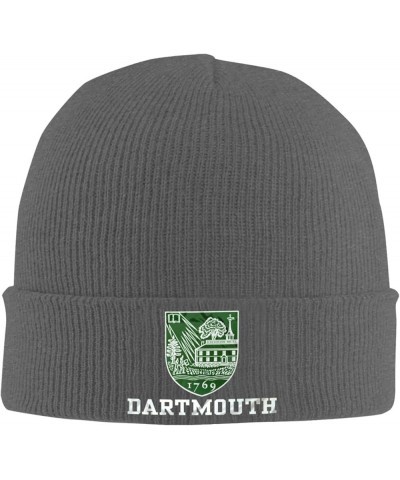 Dartmouth College Logo Beanie Hat for Men and Women Winter Warm Hats Knit Slouchy Thick Skull Cap Deep Heather $7.01 Skullies...