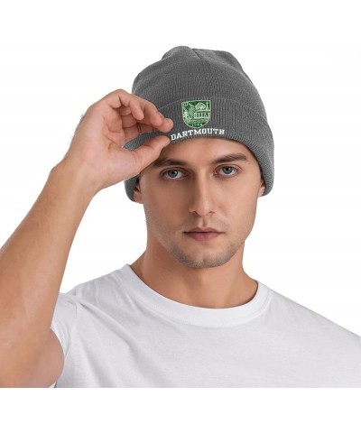 Dartmouth College Logo Beanie Hat for Men and Women Winter Warm Hats Knit Slouchy Thick Skull Cap Deep Heather $7.01 Skullies...