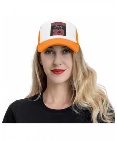 Class of 2023 Flag Seniors 23 Baseball Hats for Men Adjustable Gift for Women Trucker Cap Orange $11.26 Baseball Caps