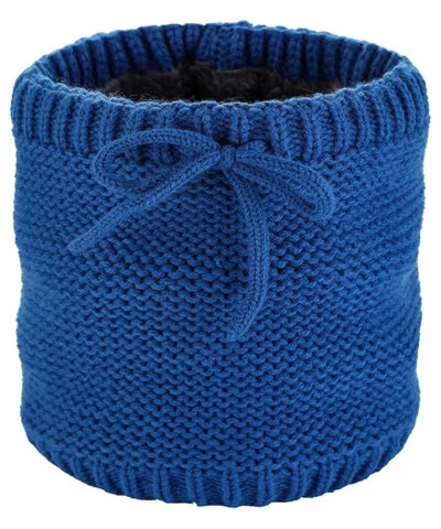 Winter Thermal Tube Scarf Unisex Thick Knitted Mask Scarves Cashmere Neck Warmer Scarface Ski Accessories Blue $9.39 Scarves