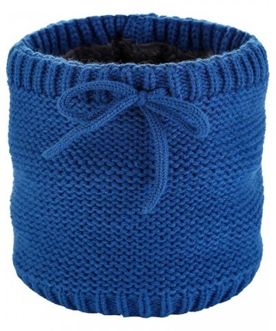 Winter Thermal Tube Scarf Unisex Thick Knitted Mask Scarves Cashmere Neck Warmer Scarface Ski Accessories Blue $9.39 Scarves