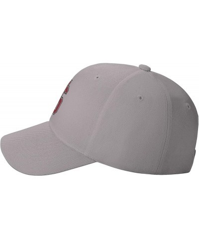 Hampden Sydney College Logo Baseball Caps Dad Hats Adjustable Size Outdoor Cap Gray $9.88 Baseball Caps