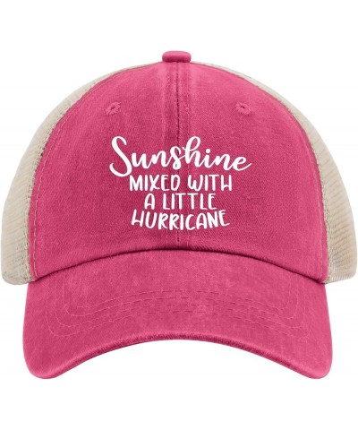 Sunshine Mixed with A Little Hurricane Golf Hat Womens Summer Hat AllBlack Hats for Women Fashionable Gifts for Her Pink $10....