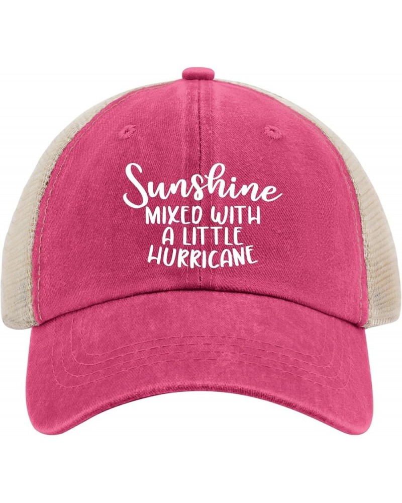 Sunshine Mixed with A Little Hurricane Golf Hat Womens Summer Hat AllBlack Hats for Women Fashionable Gifts for Her Pink $10....