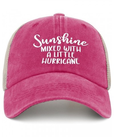 Sunshine Mixed with A Little Hurricane Golf Hat Womens Summer Hat AllBlack Hats for Women Fashionable Gifts for Her Pink $10....