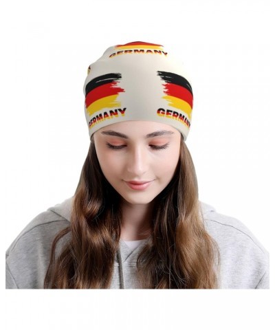 Vintage Germany Flag Chic Knit Beanies: Cozy Skull Caps for Winter Warmth at Home & Outdoors!49 Black $11.44 Skullies & Beanies