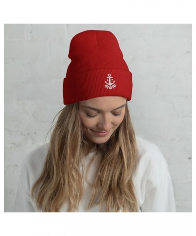 Delta Gamma Sorority Beanie: Premium Quality Soft Turbo Acrylic Campus Wear for Pride & Warmth, Winter Hat Red Design 2 $22.7...